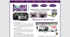 Desktop Screenshot of ductdoctor.com